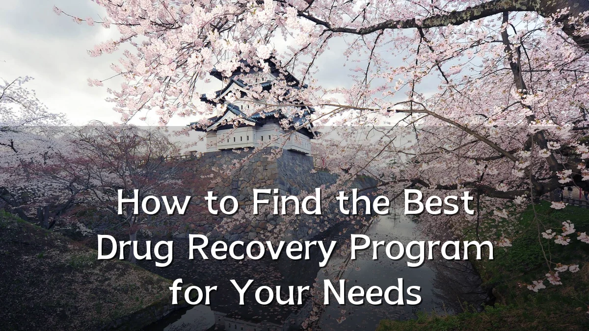 How to Find the Best Drug Recovery Program for Your Needs