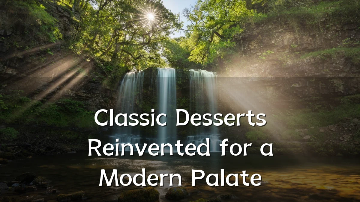 Classic Desserts Reinvented for a Modern Palate