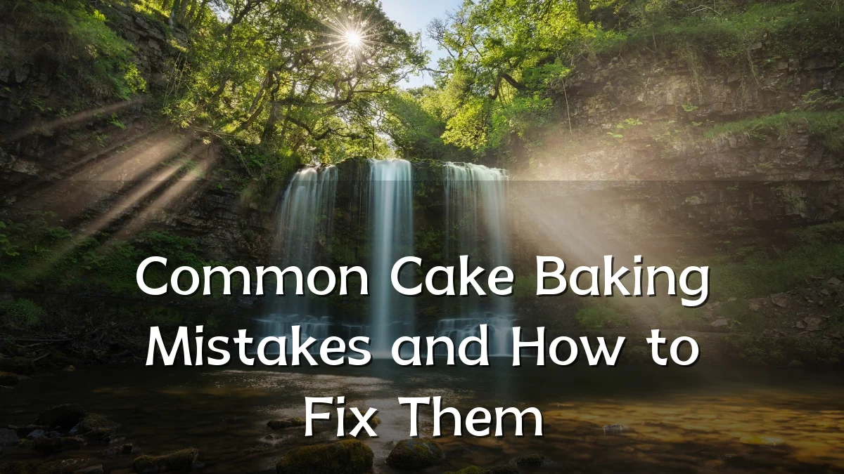 Common Cake Baking Mistakes and How to Fix Them