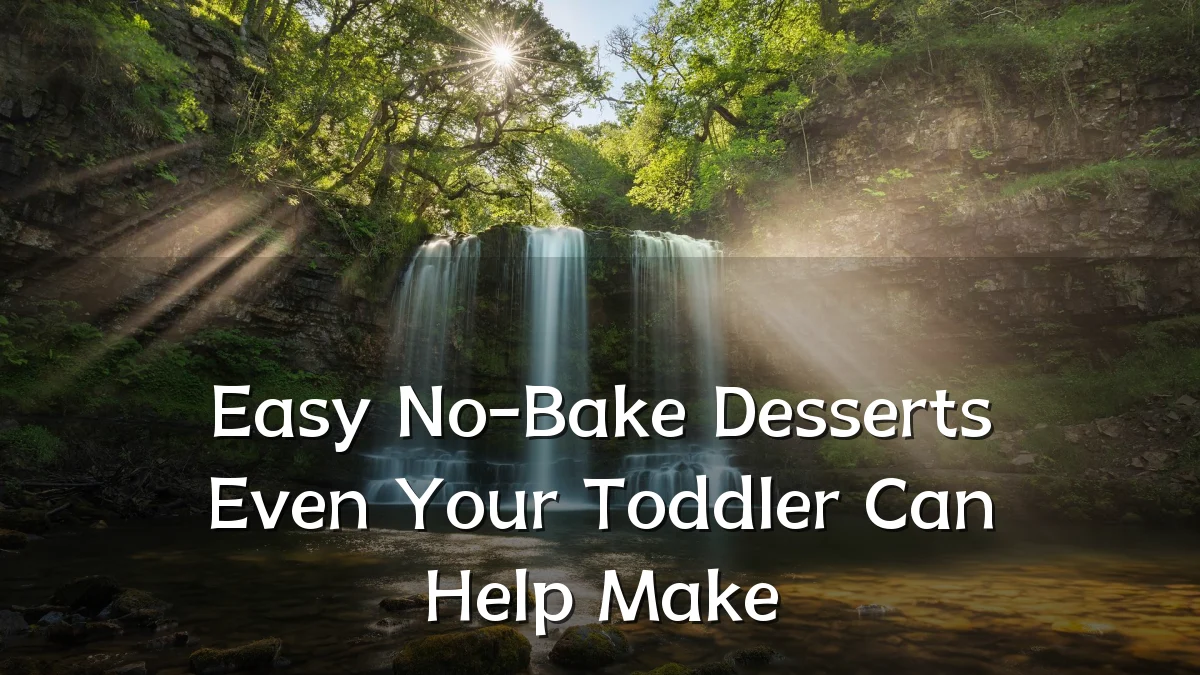 Easy No-Bake Desserts Even Your Toddler Can Help Make