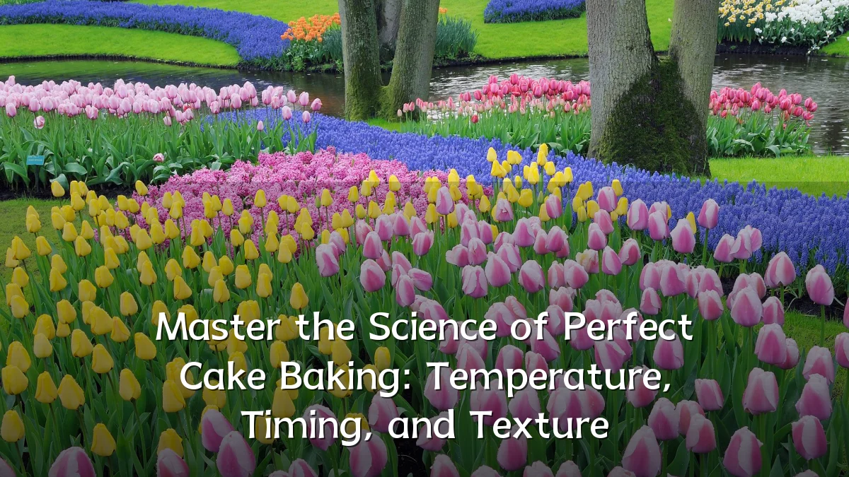 Master the Science of Perfect Cake Baking: Temperature, Timing, and Texture
