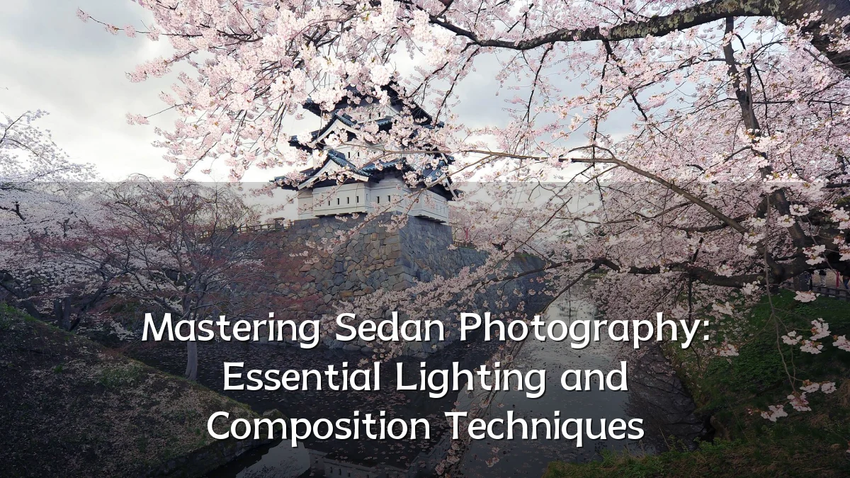 Mastering Sedan Photography: Essential Lighting and Composition Techniques