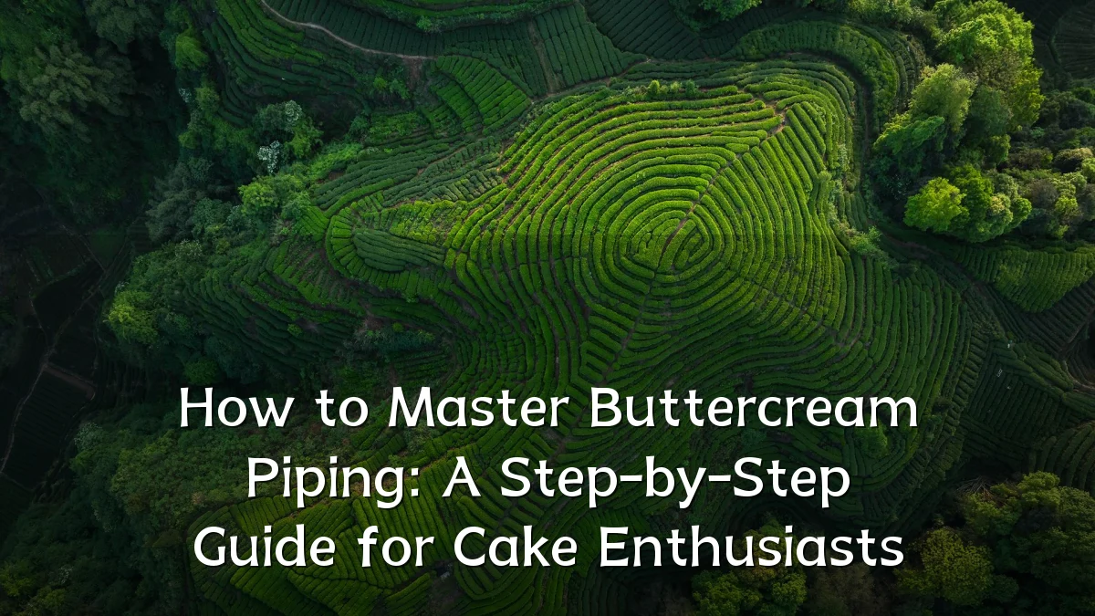 How to Master Buttercream Piping: A Step-by-Step Guide for Cake Enthusiasts
