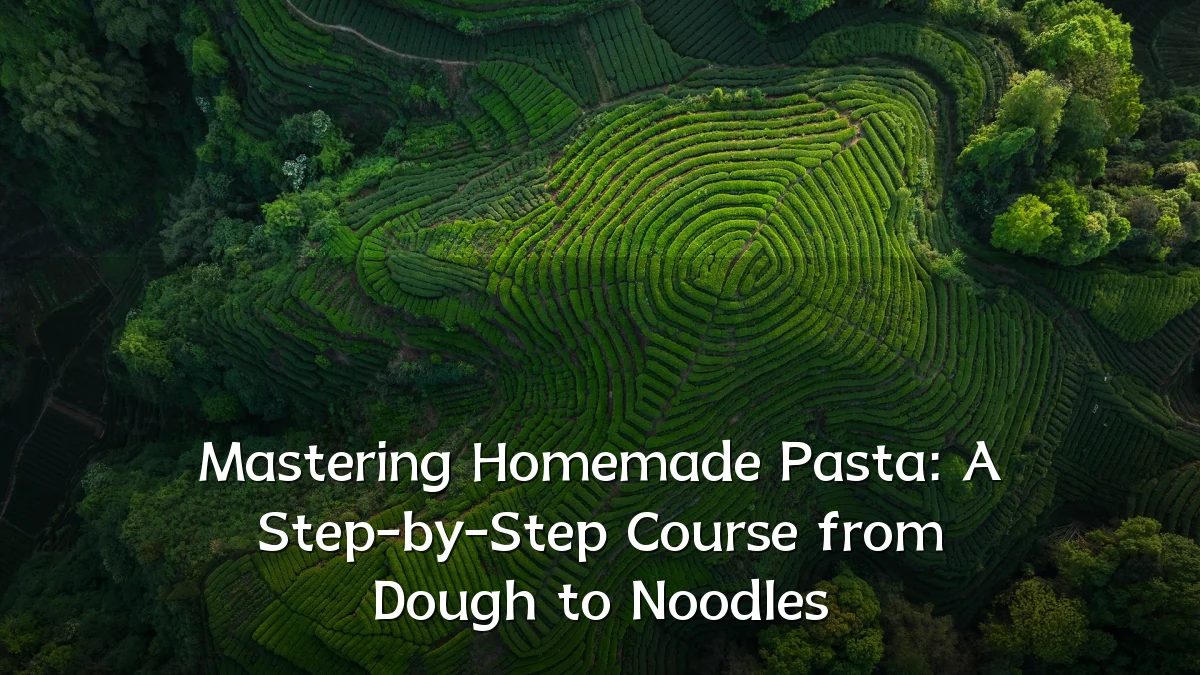 Mastering Homemade Pasta: A Step-by-Step Course from Dough to Noodles