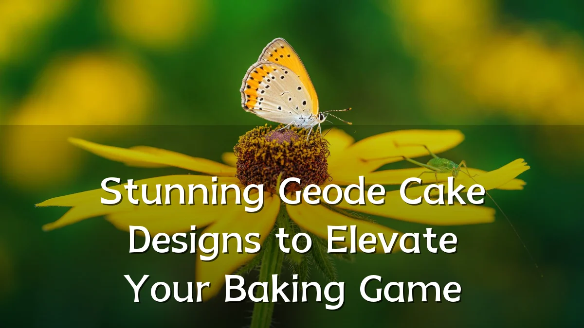 Stunning Geode Cake Designs to Elevate Your Baking Game