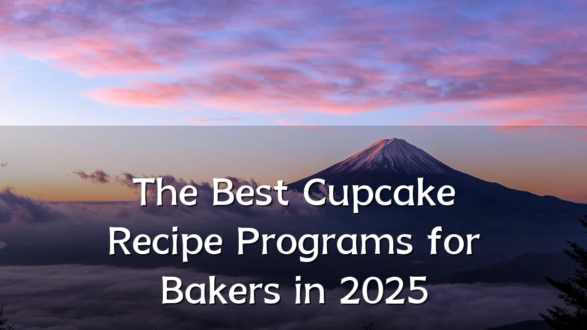The Best Cupcake Recipe Programs for Bakers in 2025
