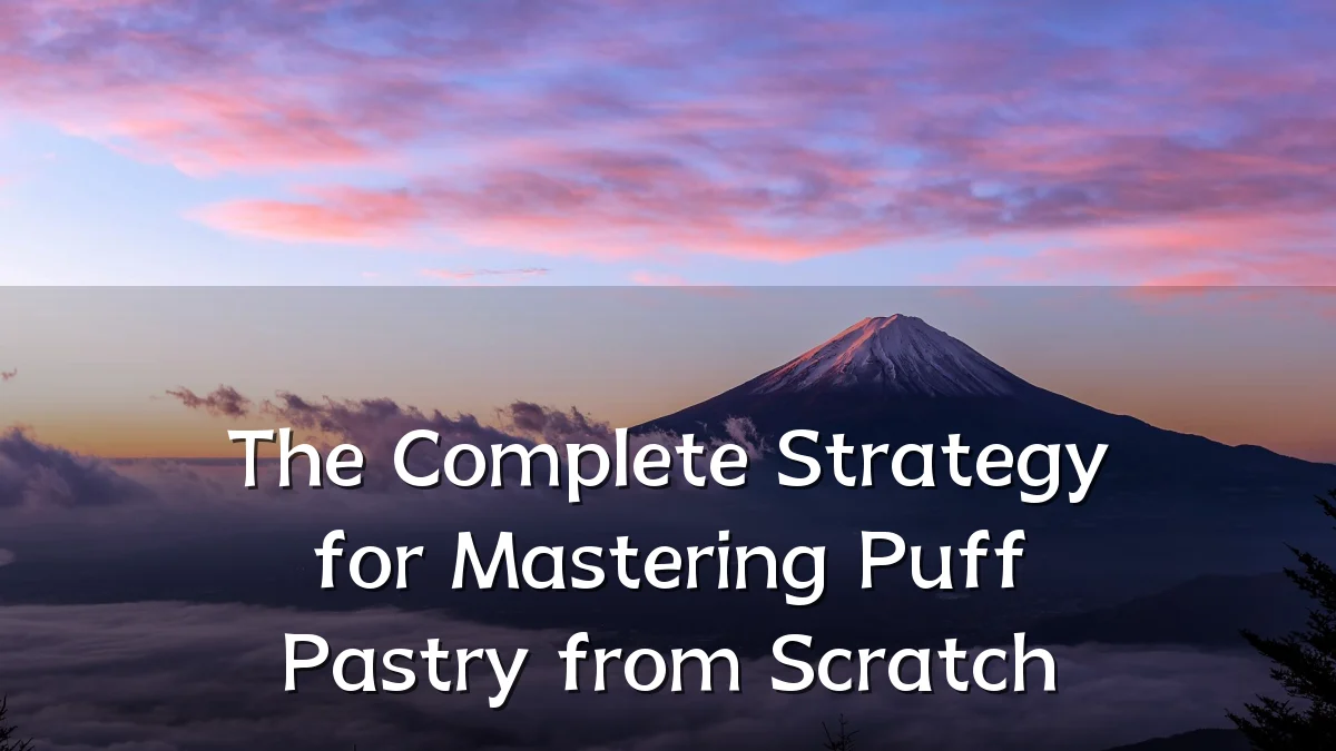 The Complete Strategy for Mastering Puff Pastry from Scratch